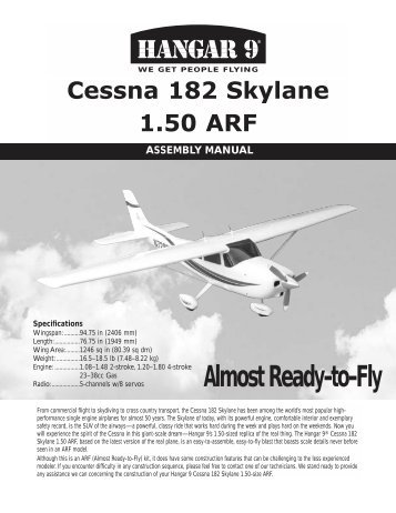 1960 cessna 182 owners manual